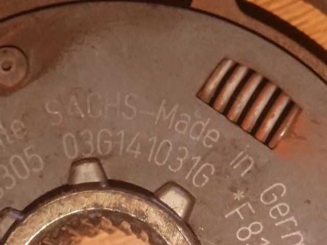 VAG 03G141031G Диск сцепления в наличии Павлоград