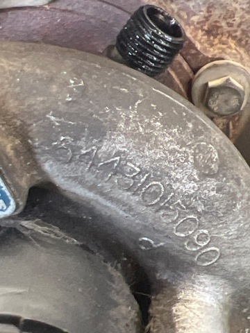 VAG 03G253019K Турбина в наличии Каменское