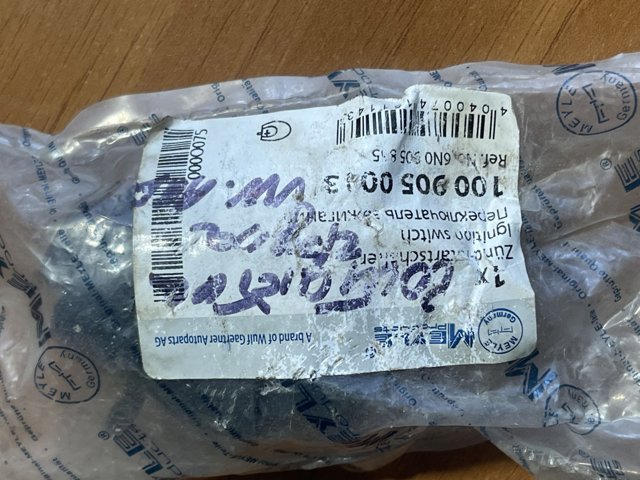 Замок зажигания, контактная группа 1009050013 MEYLE