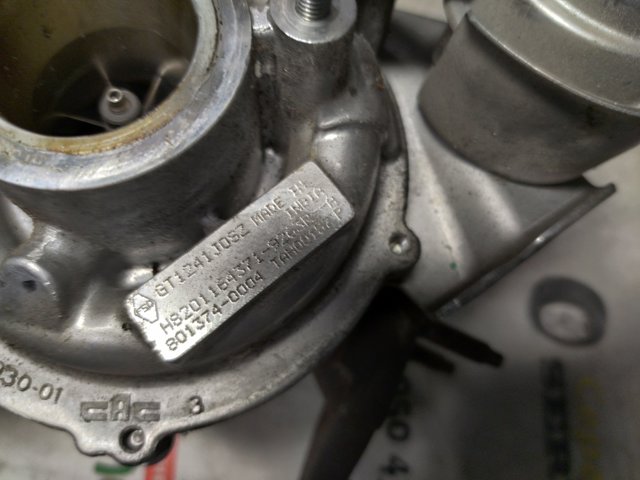 RENAULT 144119263R Турбина в наличии Винница