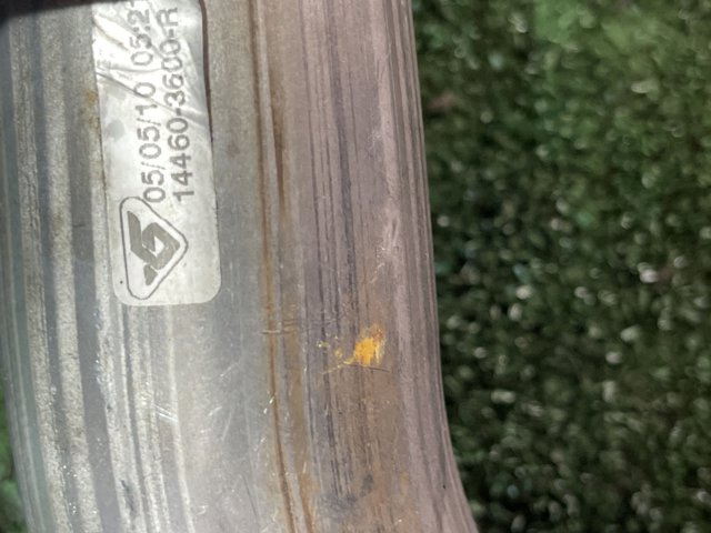 144602487R RENAULT Патрубок воздушный, выход из турбины/компрессора (наддув) купить в Тернополь