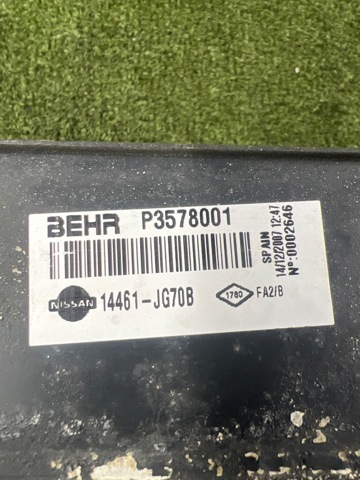 NISSAN 14461JG70B Радиатор интеркуллера в наличии Харьков
