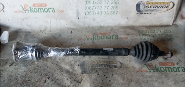 Вал приводной правый 1J0407452SX VAG