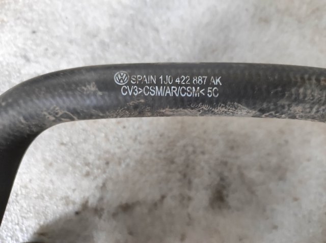 1J0422887AK Шланг ГУР низкого давления, от бачка к насосу купить Киев