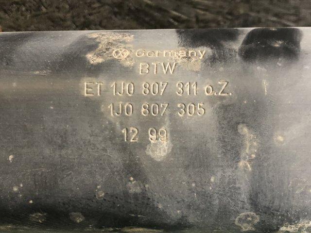 1J0807311 Усилитель бампера заднего купить Ровно