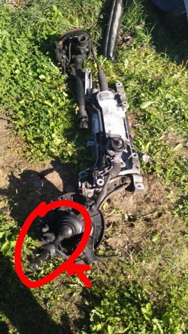 VAG 1K0407271JJ Полуось (привод) передняя левая в наличии Павлоград