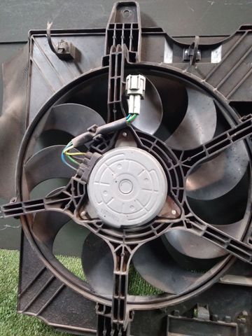 NISSAN 21481JG40B Диффузор радиатора охлаждения, в сборе с мотором и крыльчаткой в наличии Ирпень