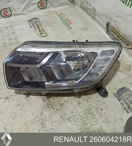 RENAULT 260604218R Левая фара в наличии Украина