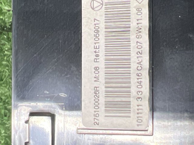 Блок управления режимов отопления 275100026R RENAULT