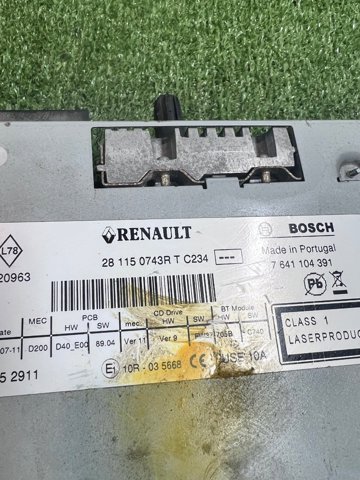Радиоприемник 281150743R RENAULT