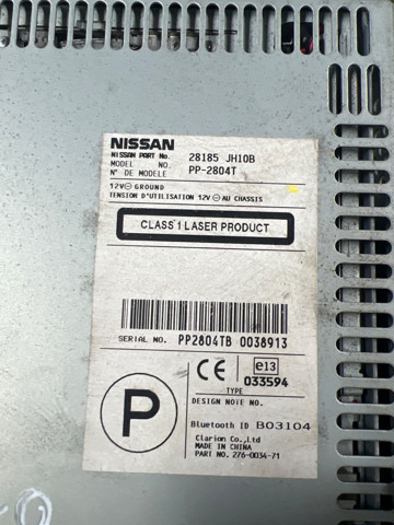 28185JH10B NISSAN Магнитола купить в Ровно