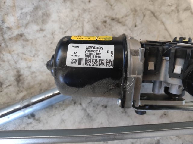 Мотор стеклоочистителя лобового стекла 288009321R RENAULT