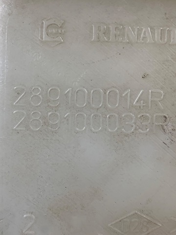 RENAULT 289100014R Бачок омывателя стекла в наличии Одесса