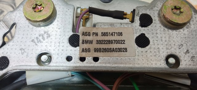 Подушка в руле 32342228970 BMW