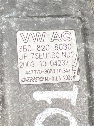 3B0820803C VAG Компрессор кондиционера купить в Украина