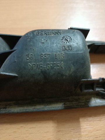 Ручка двери передней внутренняя левая 3B1837113 VAG