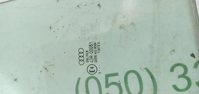 Окно задней двери 4B9845206B VAG