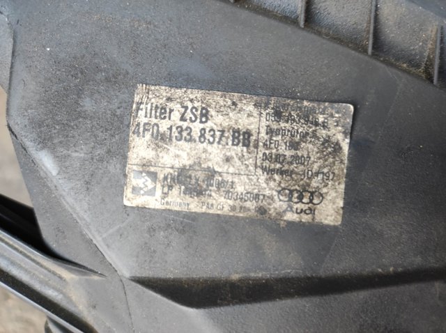 Корпус воздушного фильтра в сборе 4F0133837BB VAG