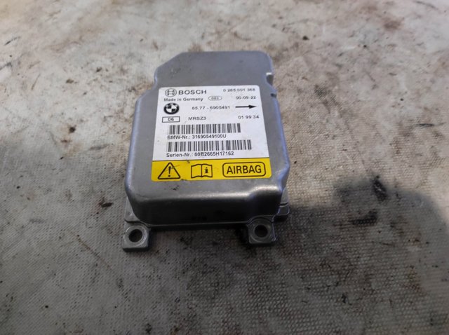 65776905491 BMW Модуль-процессор управления подушкой безопасности (ЭБУ AIRBAG) купить в Каменское