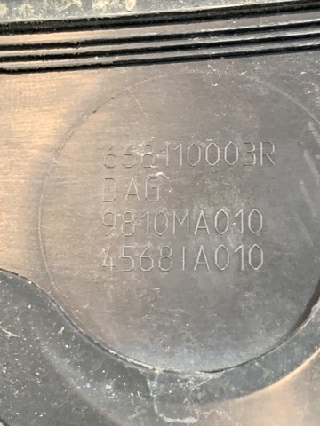 668110003R RENAULT Водосток лобового стекла, жабо купить в Ровно