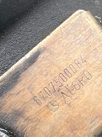 MERCEDES 6707500084 Замок капота в наличии Ровно