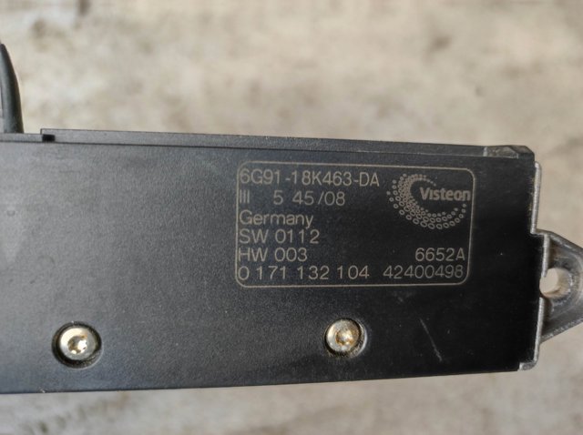 Электроподогреватель воздуха 6G9118K463DA FORD