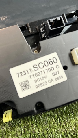SUBARU 72311SC060 Блок управления режимами отопления/кондиционирования в наличии Павлоград