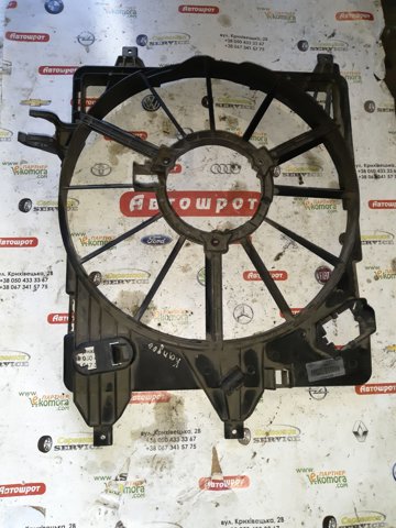 7700436917 RENAULT Диффузор вентилятора в сборе с мотором и крыльчаткой купить в Ирпень