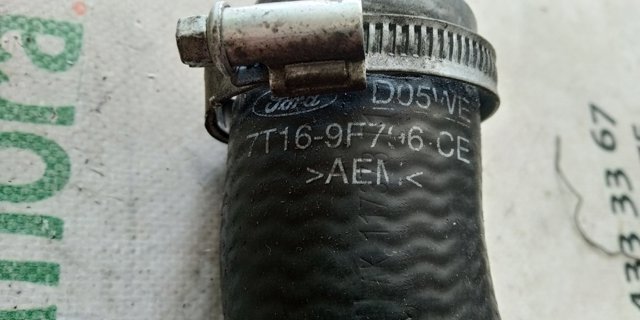 Патрубок интеркуллера 7T169F796CE FORD