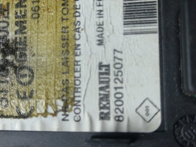 Замок зажигания 8200125077 RENAULT