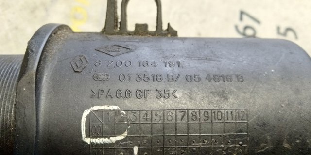 8200164191 RENAULT Патрубок воздушный, выход из турбины/компрессора (наддув) купить в Черновцы