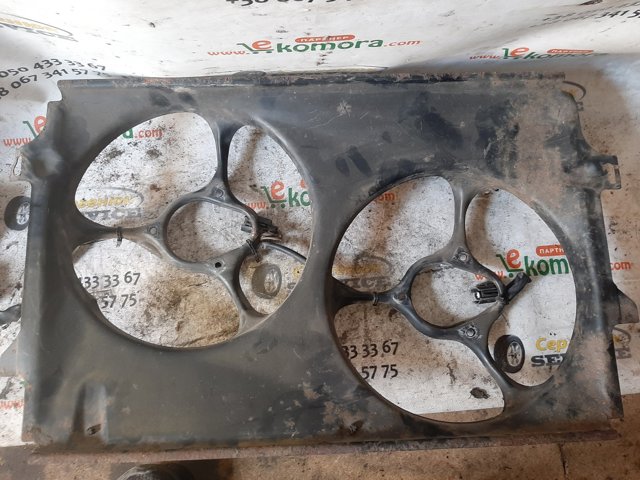 Диффузор радиатора охлаждения в сборе с мотором 87BB8146BC FORD