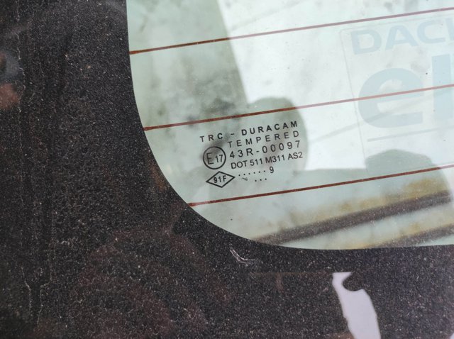 903004973R RENAULT Стекло багажника двери 3/5-й задней (ляды) купить в Харьков