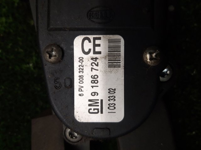 OPEL 9186724 Педаль газа (акселератора) в наличии Тернополь