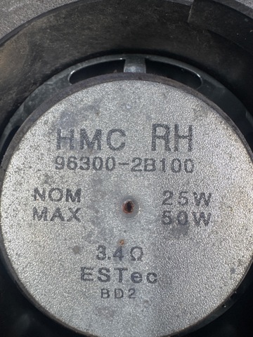 963002B100 HYUNDAI Динамик передней двери купить в Николаев