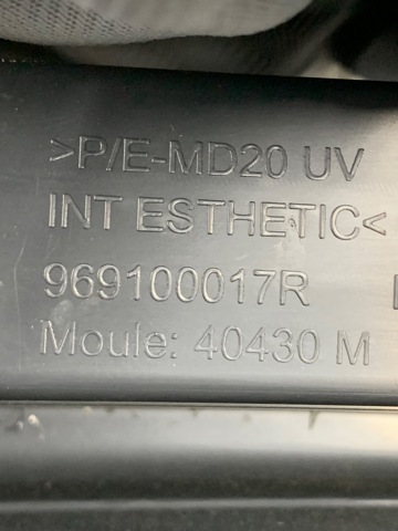 RENAULT 969100017R Консоль панели управления центральная в наличии Ужгород