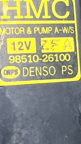 HYUNDAI 9851026100 Моторчик омывателя в наличии Николаев