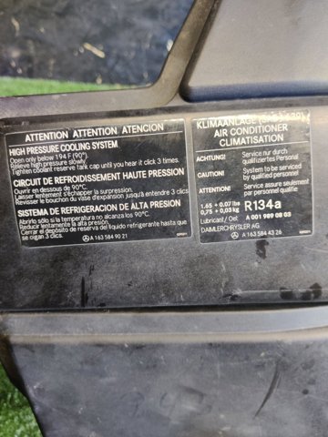 1635400224 MERCEDES Корпус блока предохранителей купить в Ровно