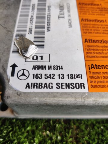 MERCEDES 1635421318 Модуль-процессор управления подушкой безопасности (ЭБУ AIRBAG) в наличии Тернополь