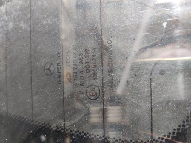 Окно двери задка A1637400257 MERCEDES