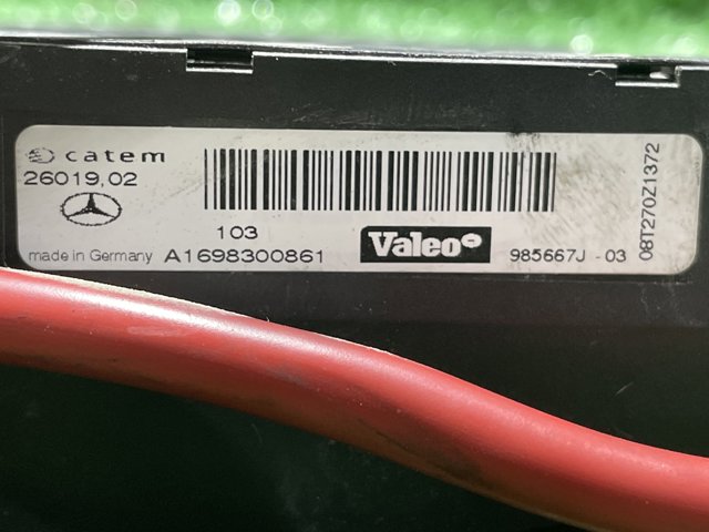 A1698300861 MERCEDES Электроподогреватель воздуха системы отопления салона купить в Ровно