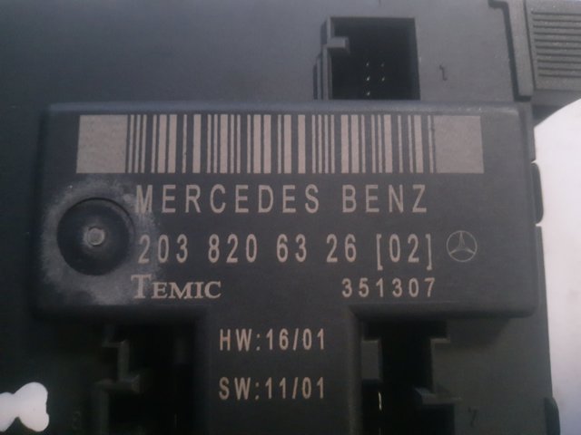 Блок комфорта передней двери A2038201585 MERCEDES