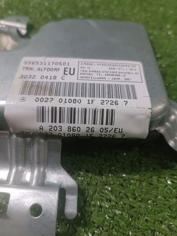 A2038602605 MERCEDES Подушка безопасности (AIRBAG) двери передней правой купить в Львов
