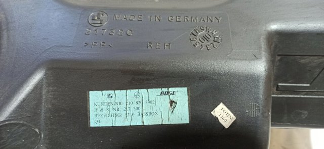 MERCEDES A2108203902 Сабвуфер в наличии Каменское