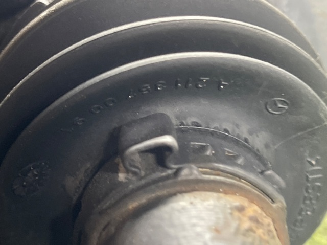MERCEDES A2113570091 Пыльник ШРУСа задней полуоси внутренний в наличии Полтава