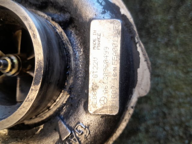 MERCEDES A6120960499 Турбина в наличии Тернополь