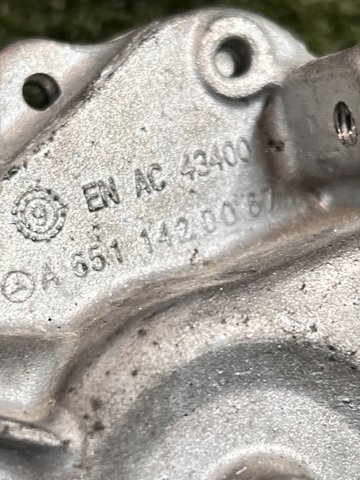 Клапан EGR, рециркуляции газов A6511420067 MERCEDES