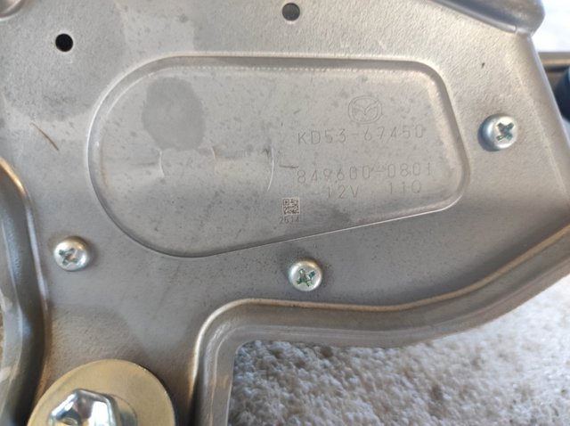 KD5367450 MAZDA Моторчик заднего дворника купить в Ирпень