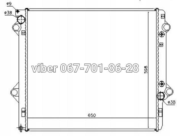 POLCAR 8178086 Радиатор в наличии Ровно