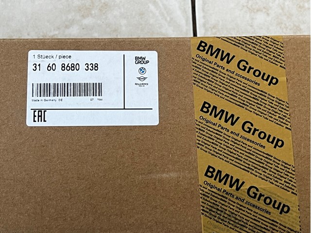 Полуось передняя, правая 31608680338 BMW